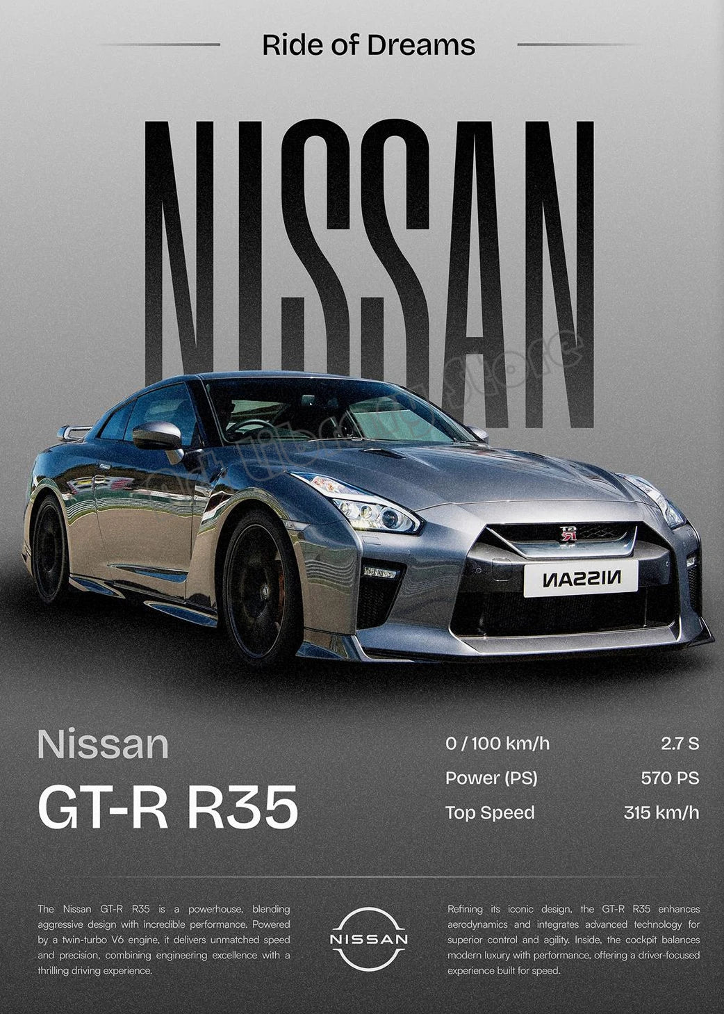 Minimalist Classic 2025 Luxury Supercar JDM Sports Car Auto Poster Canvas Painting Wall Art Pictures Home Garage Office Decor