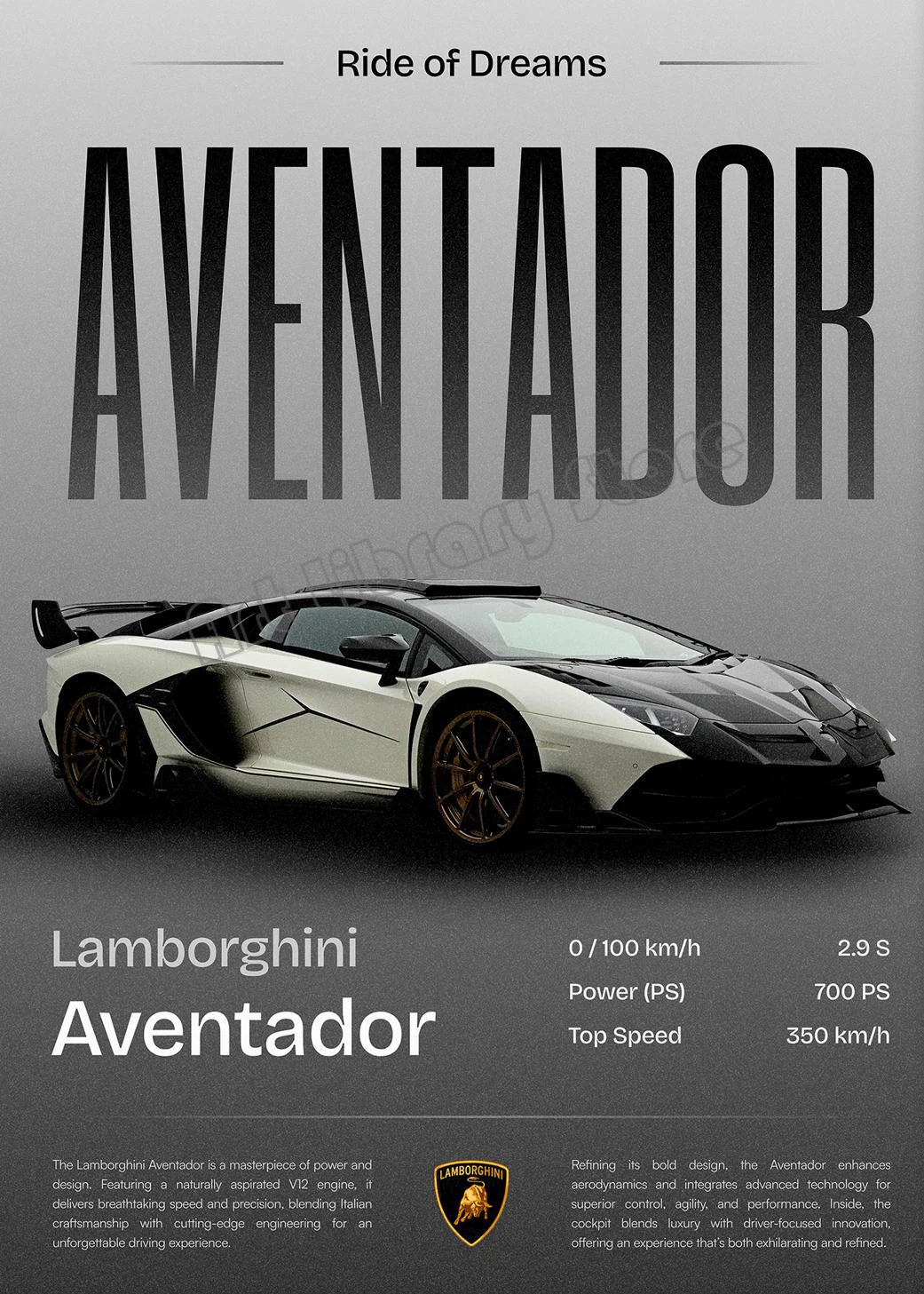 Minimalist Classic 2025 Luxury Supercar JDM Sports Car Auto Poster Canvas Painting Wall Art Pictures Home Garage Office Decor